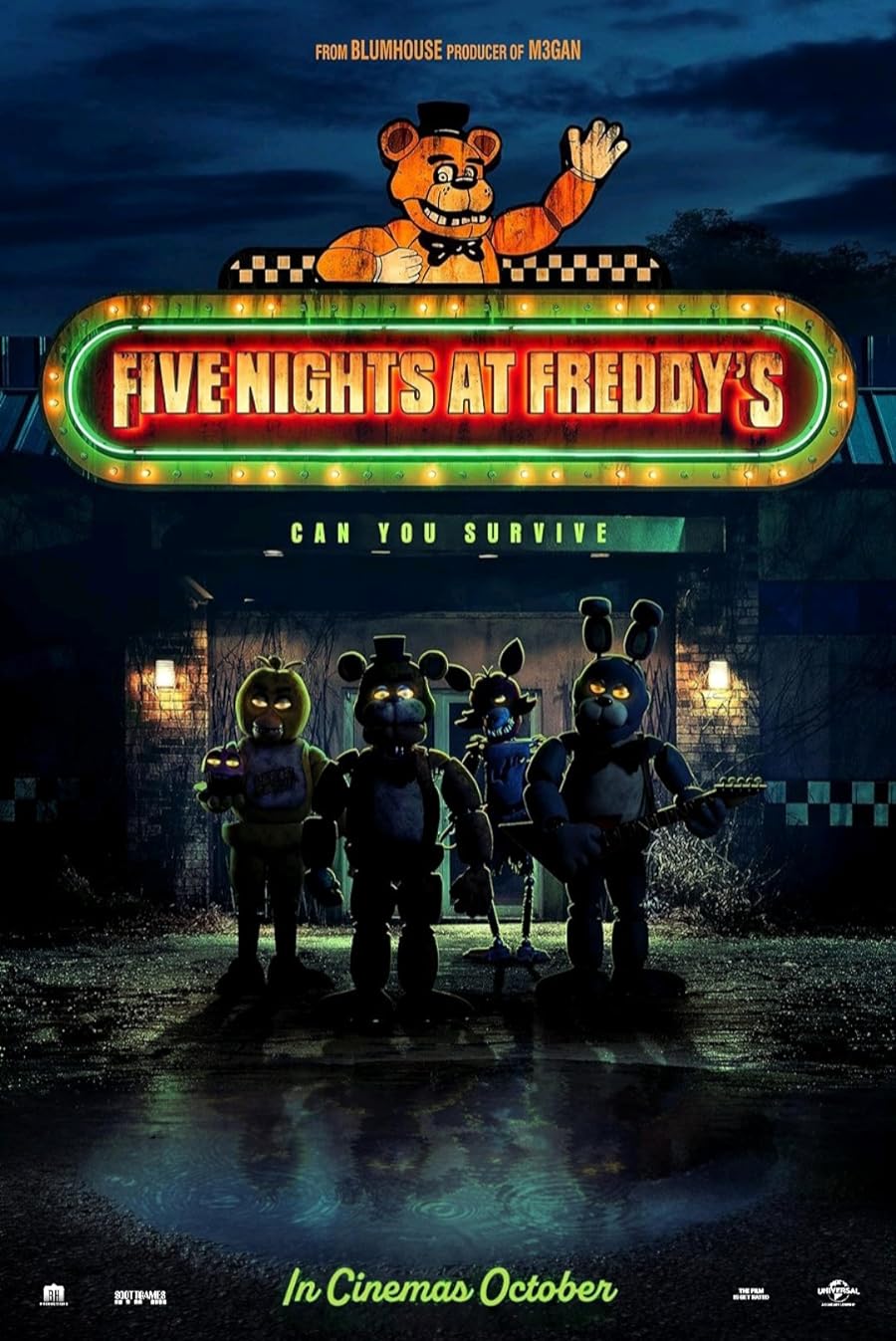 دانلود فیلم Five Nights at Freddy’s 2023 پنج شب با فردی با دوبله فارسی